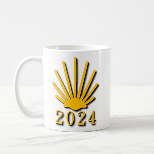 Camino de Santiago 2024 Kaffeetasse (Links)