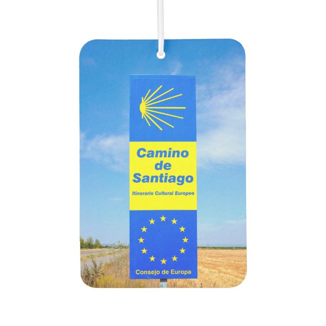 Camino de Santiago Autolufterfrischer (Vorderseite)