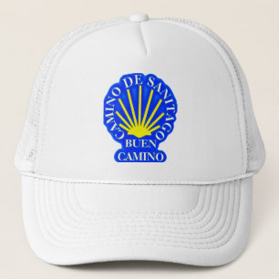 Camino de santiago buen camino Scallop Muschel Truckerkappe