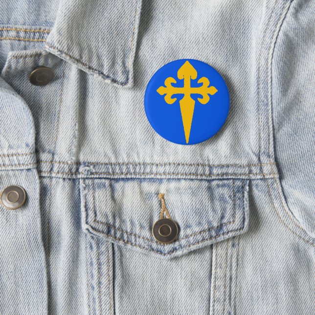 Camino de Santiago Button (Beispiel)