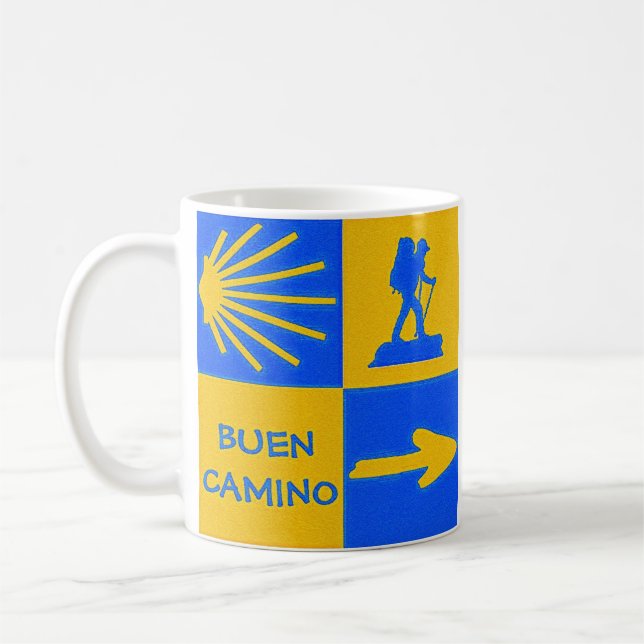 Camino de Santiago Coffee Mug (Gauche)