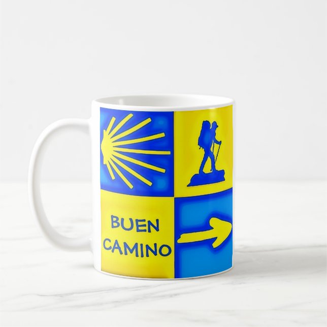 Camino de Santiago Coffee Mug (Gauche)