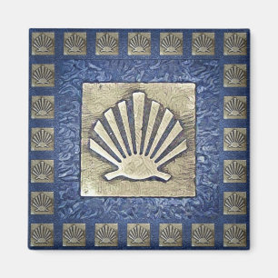 Camino de Santiago Der Weg von st James 0031 Magnet