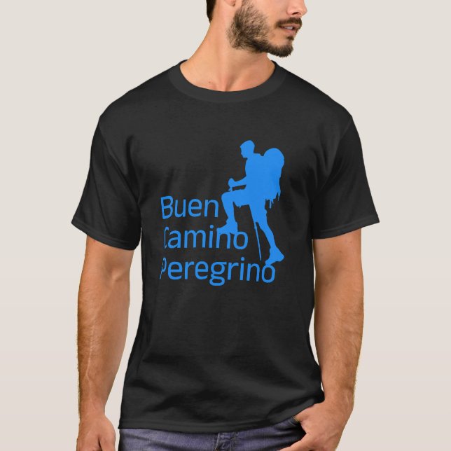 Camino de Santiago Der Weg von st James 0329 T-Shirt (Vorderseite)