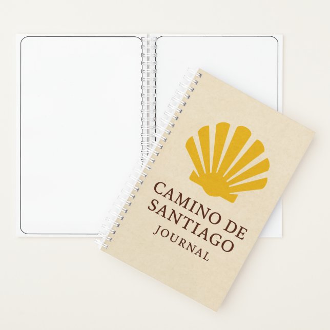 Camino de Santiago Journal Spiral Notebook Notizbuch (Innen)