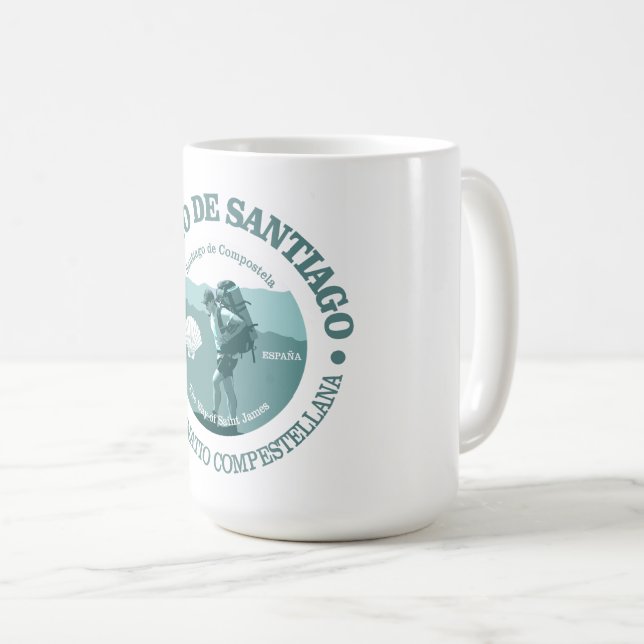 Camino de Santiago Kaffeetasse (VorderseiteRechts)