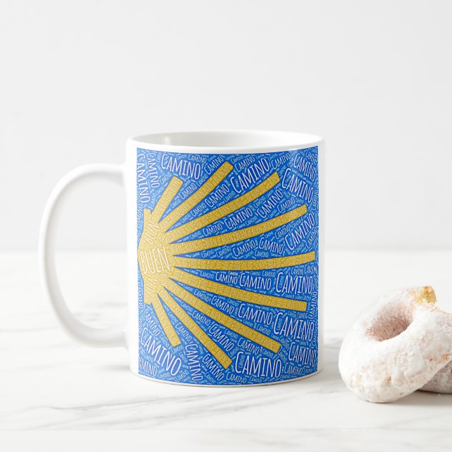 Camino de Santiago Kaffeetasse (Mit Donut)