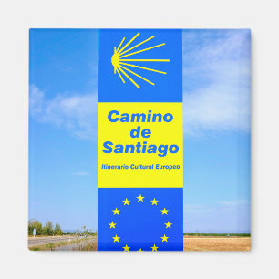 Camino de Santiago Magnet