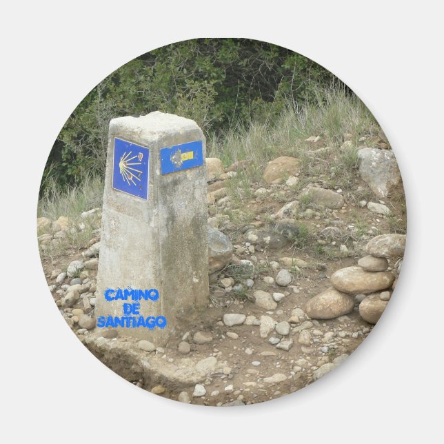 Camino de Santiago Magnet (Vorne)