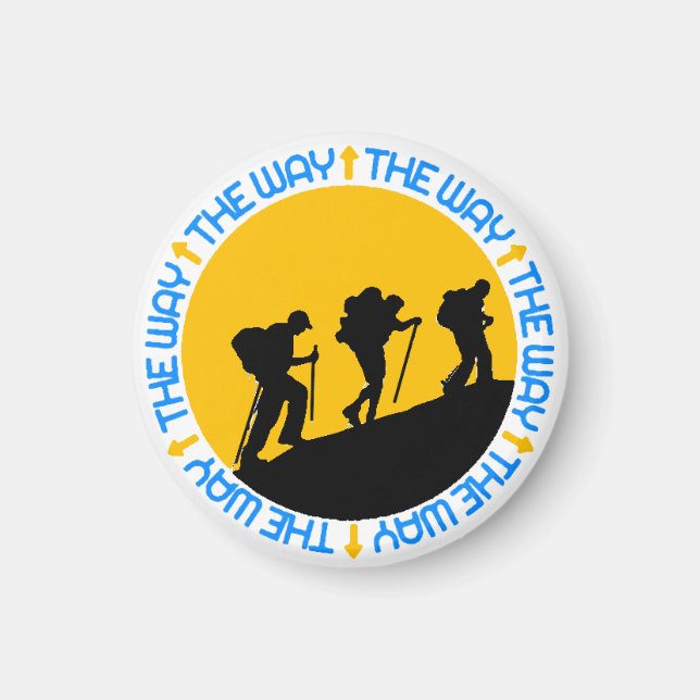 Camino de Santiago Magnet (Vorne)