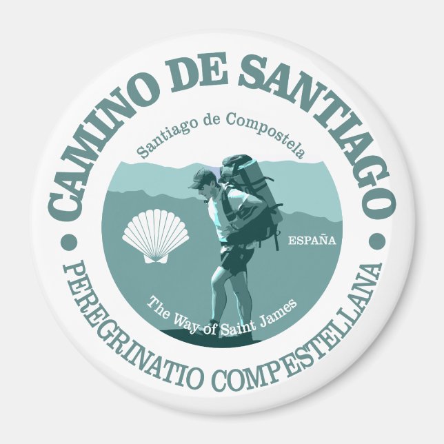 Camino de Santiago Magnet (Vorne)