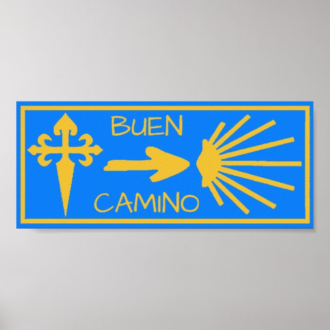 Camino de Santiago Poster (Vorne)