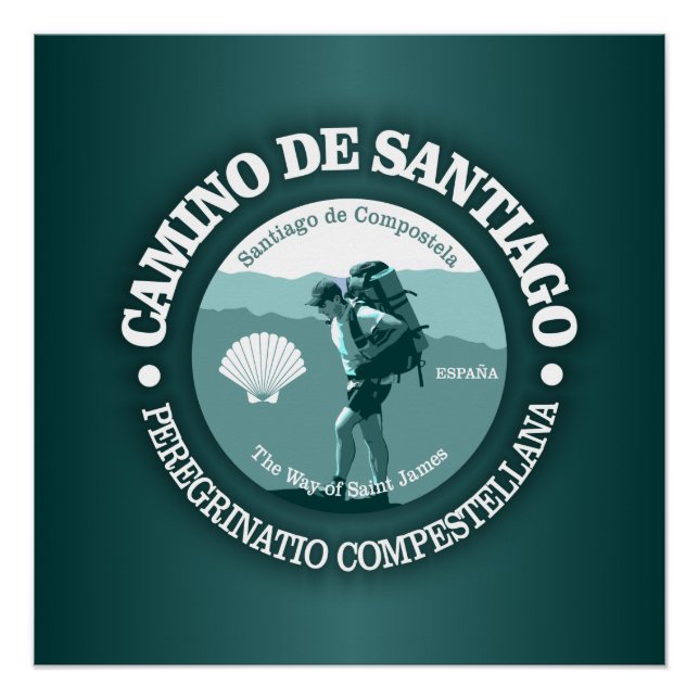Camino de Santiago Poster (Vorderseite)