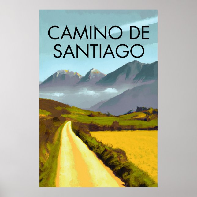 Camino de Santiago Poster (Vorne)