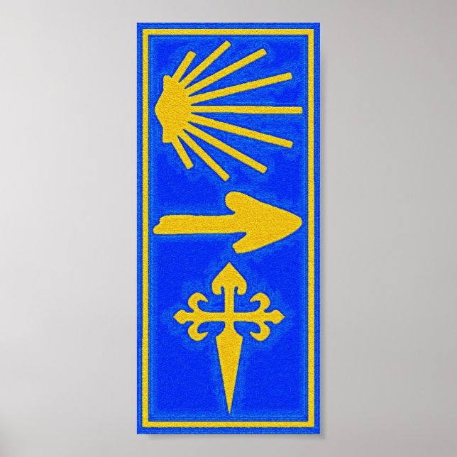 Camino de Santiago Poster (Vorne)