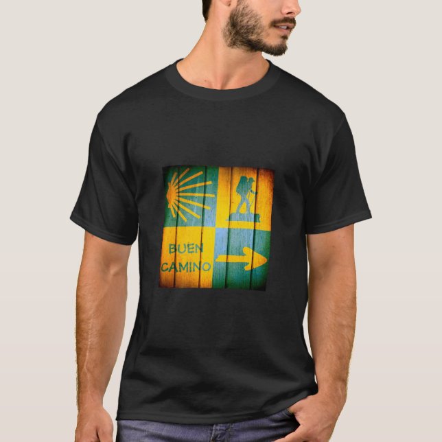Camino de Santiago T - Shirt (Vorderseite)