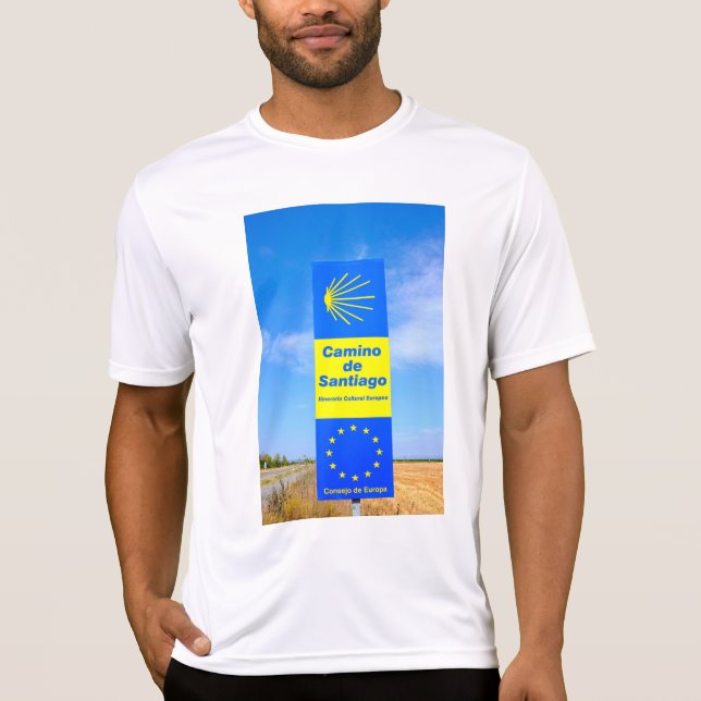 Camino de Santiago T-Shirt (Vorderseite)