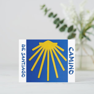 Camino de Santiago The way of st James 002 Postkarte
