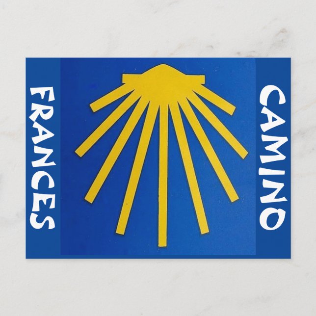 Camino de Santiago The way of st James 003 Postkarte (Vorderseite)