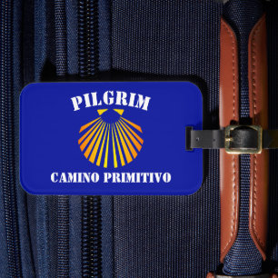 Camino Primitivo Pilger Gepäckanhänger