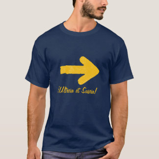 Camino Yellow Arrow Pilgrimage-Hemd T-Shirt