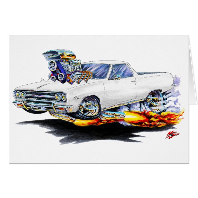 Camion 1964-65 de blanc d'EL Camino (Devant horizontal)