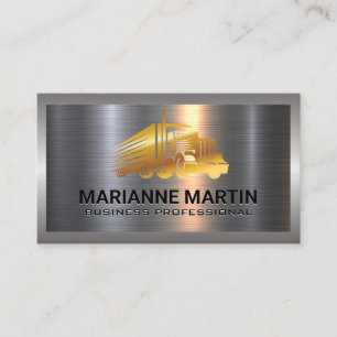 Camion   Carte de visite frontalier industriel