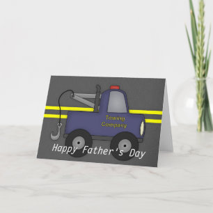 Camion :: Carte de voeux à Fête des pères vierge