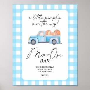 Camion citrouille \ Momosa bar Poster