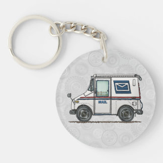 Camion de courrier mignon
