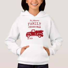 Camion de ferme familiale Nom personnalisé Noël