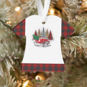 camion et arbres de Noël joyeux