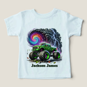 Camion monstre garçons cool personnalisable