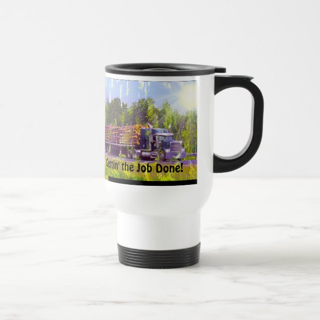 Camionneurs Café Pause-Boire Mug (Droite)