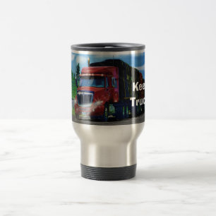 Camions Big Rig Cargo Camion Coffee Mug