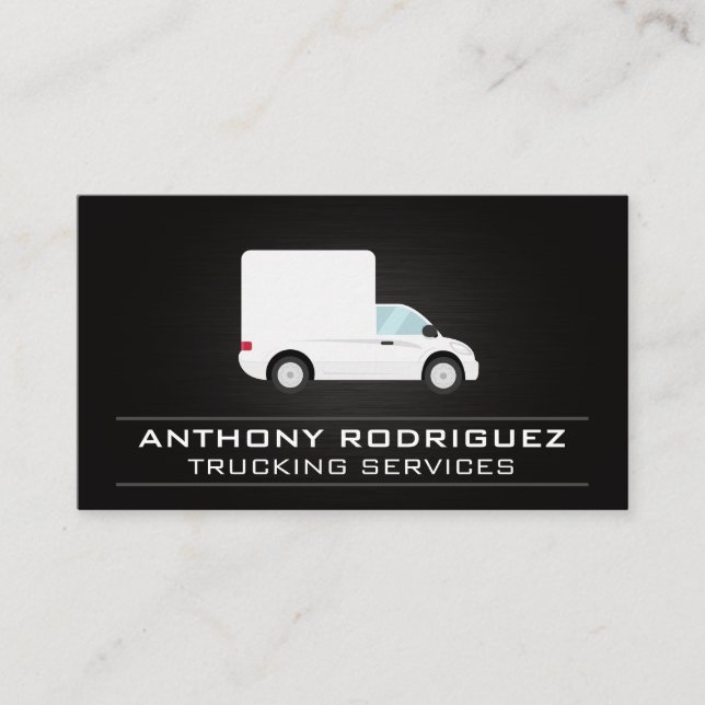 Camions de livraison | Carte de visite des service (Devant)