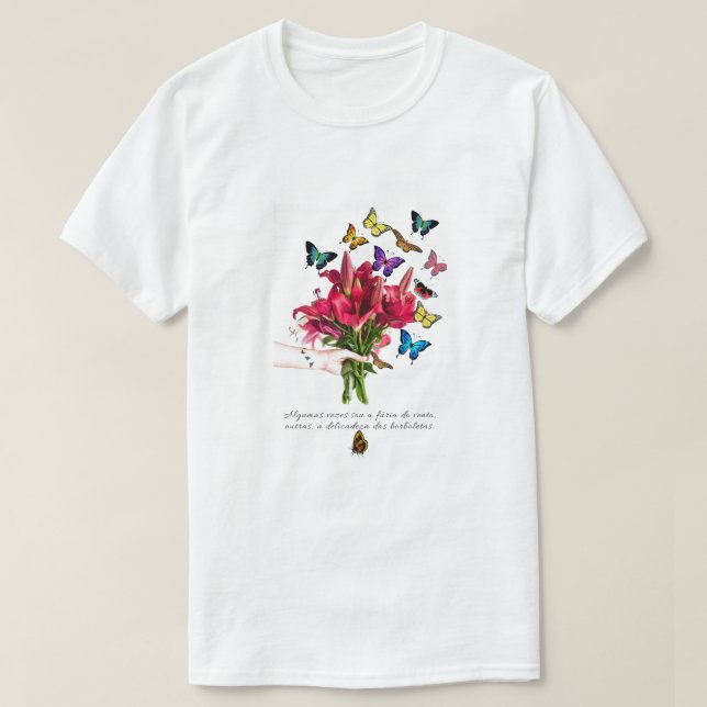 Camisa Orixá - Oyá, Iansã (Fúria do Vento) T-Shirt (Design vorne)