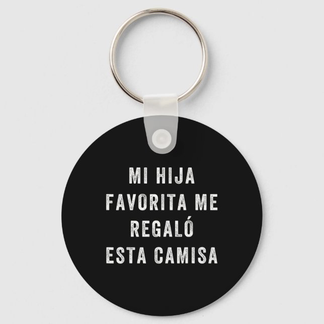 Camisa Para Papa E Hija Schlüsselanhänger (Vorderseite)