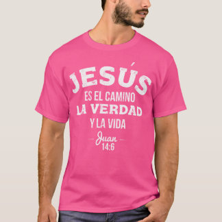 Camisas Cristianas Sobre Jesus Christlich in Spani T-Shirt