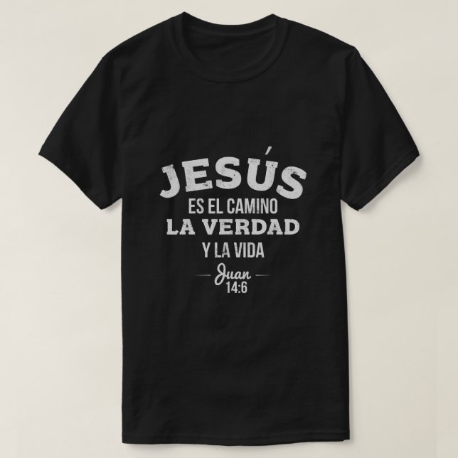 Camisas Cristianas sobre Jesus Christliches Shirt  (Design vorne)