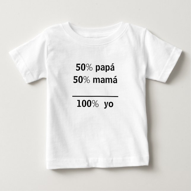 Camiseta 100% yo baby t-shirt (Vorderseite)