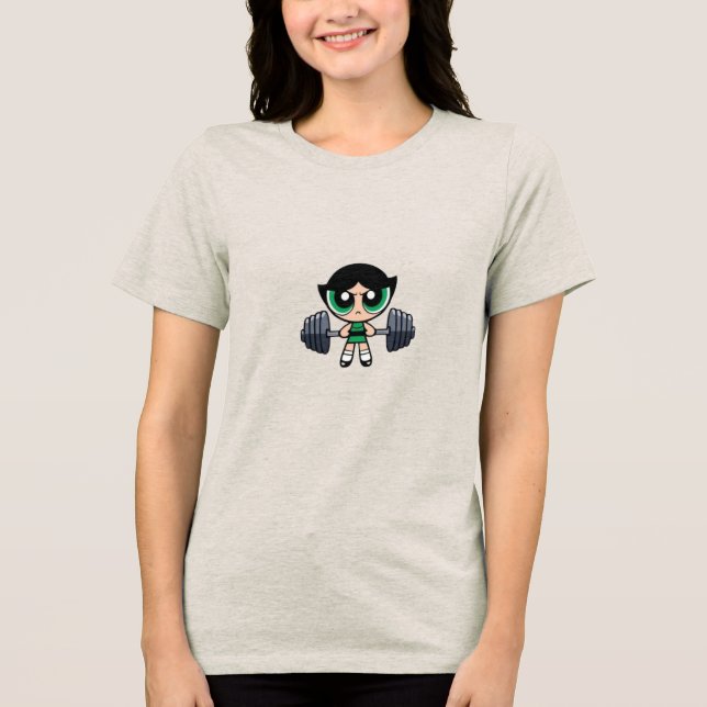 Camiseta Academia - Meninas Super Poderosas Tri-Blend Shirt (Vorderseite)
