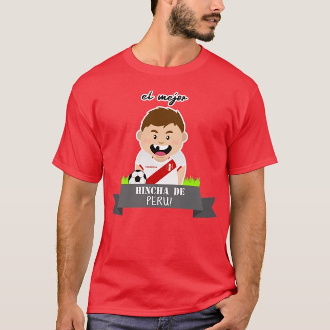 Camiseta Adulto Seleccion Peru - Copa America 2021 T-Shirt (Vorderseite)
