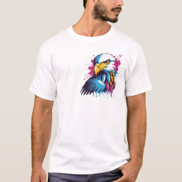 Camiseta Águila Pintura: Arte y Poder T-Shirt