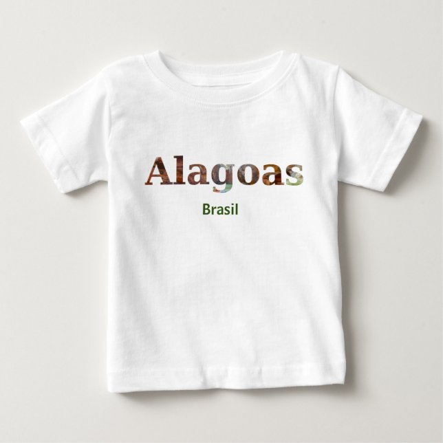 Camiseta Alagoas Baby T-shirt (Vorderseite)