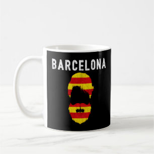 Camiseta Barcelona Flagge Souvenir Tourist Katalon Kaffeetasse