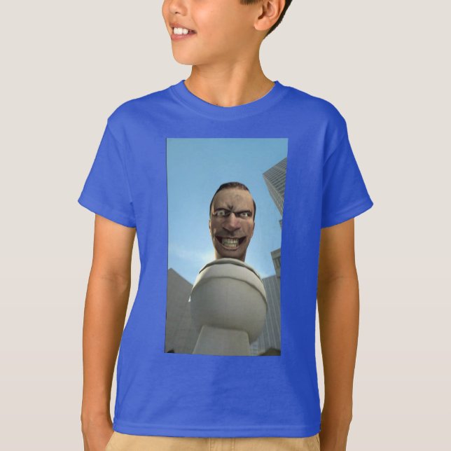 Camiseta básica para niños skibidi toliet T-Shirt (Vorderseite)
