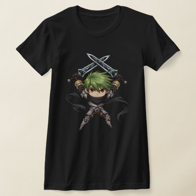 Camiseta Bella+Canvas A Lenda das Lâminas Duplas T-Shirt (Ablage )
