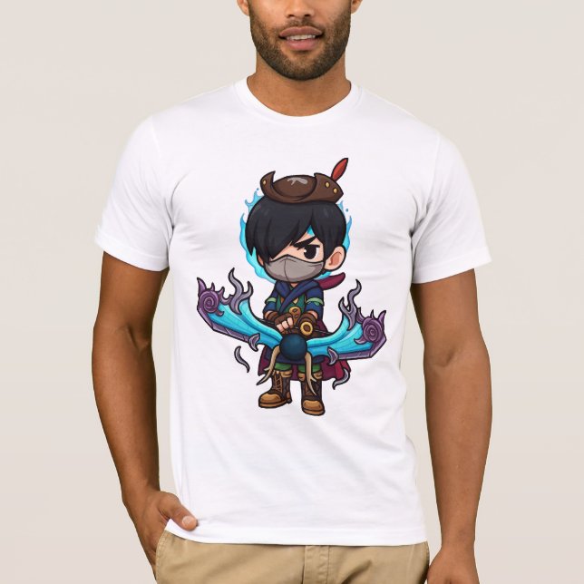Camiseta Bella+Canvas Guardião da Floresta Mística T-Shirt (Vorderseite)
