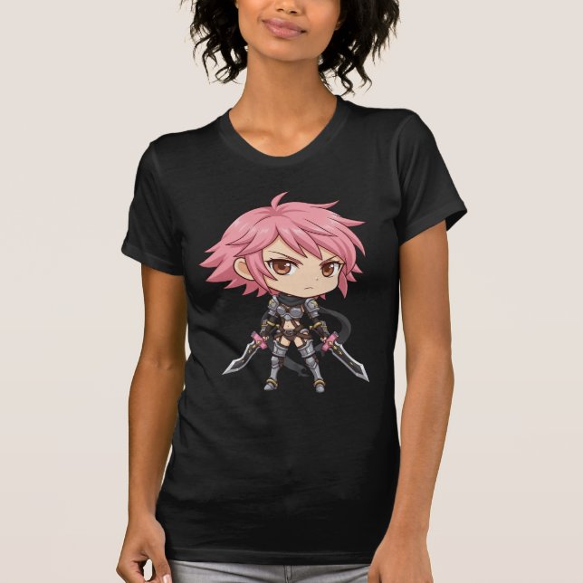 Camiseta Bella+Canvas Lâmina Chibi [F] T-Shirt (Vorderseite)
